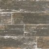 Upscape Nero Porcelain Wood Look Tile