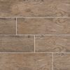 Salvage Brown Porcelain Wood Look Tile