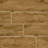 Taupe Celeste Ceramic Wood Tile