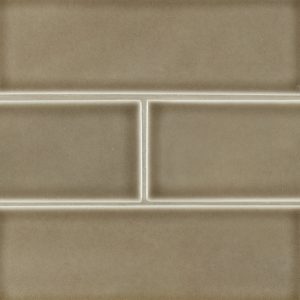 Artisan Taupe Subway Tile 4x12