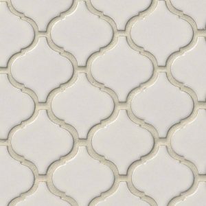 Bianco Arabesque Backsplash Tile