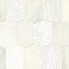 Calypso interlocking Pattern 8mm Glass Backsplash Tile