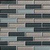 Checkorama 2x2x4mm Glass Backsplash Tile