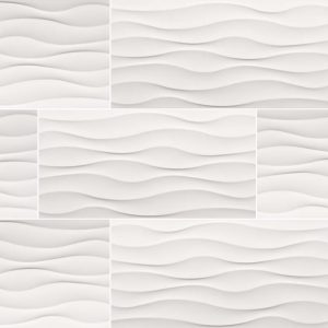 Dymo Wavy White 12X24 Glossy