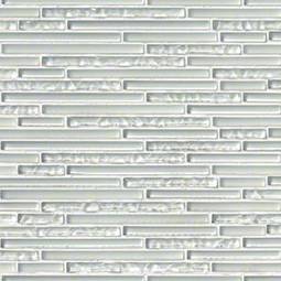 Ice Floe Blend Interlocking Pattern 8mm Glass Tile