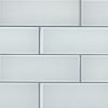 Ice Interlocking Pattern 12x18x8mm Glass Tile
