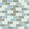 Luxe Interlocking Pattern 8mm Glass Tile