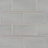 Morning Fog Ogee Pattern Backsplash Tile