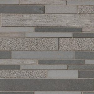 Mystic Gray Interlocking Mixed Finish