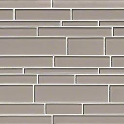 Pebble Interlocking Pattern 12x18x8mm Glass Tile