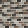 Santorini Brick Pattern 3mm Glass Backsplash Tile