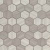 Sedona Blend Interlocking Pattern 8mm Glass Backsplash Tile